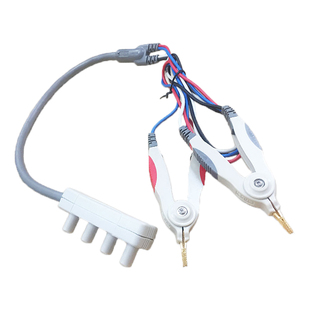 安柏ATL501B ATL501C四端开尔文测试夹AT518/528/525电桥连接线