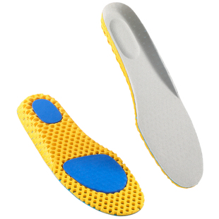 运动鞋垫男士减震吸汗防臭加厚透气软底舒适内增高垫春秋女