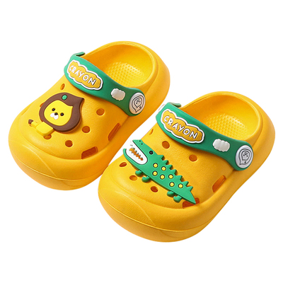 儿童拖鞋夏男童1-3岁宝宝洞洞鞋