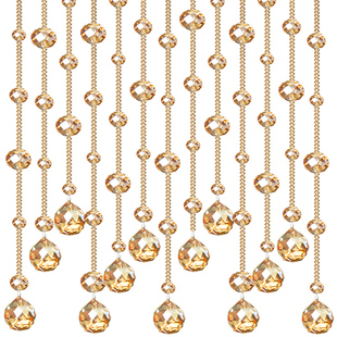 水晶珠帘隔断帘子家用客厅玄关卧室卫生间门帘欧式装饰挂帘珠链