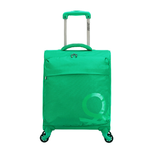 贝纳通行李箱女牛津布超轻登机箱学生儿童软箱密码箱旅行箱轻便