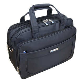 商务公文包男手提电脑包加大容量牛津文件业务包出差斜挎包工具包