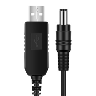 适用于光猫路由器小度音箱小爱同学华为音箱天猫精灵5V6V9V12V各种电压升压线USB转DC圆孔线12V升压线