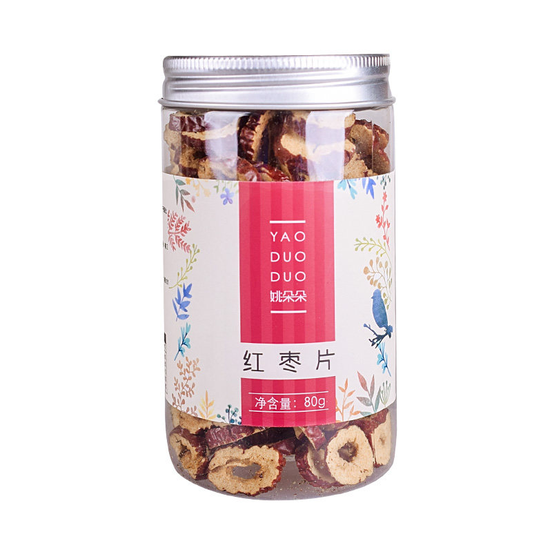 红枣片罐装80g姚朵朵上海枣