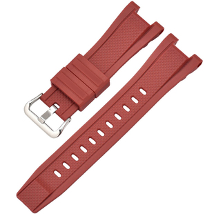 沐时替换GST钢铁之心b100手表带硅橡胶GST-B100/S110/W300/410/GA