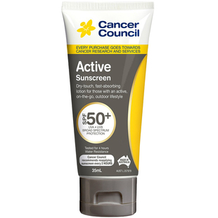 Cancer Council澳美皙户外无油活力型防晒霜SPF50+清爽哑光 110ml