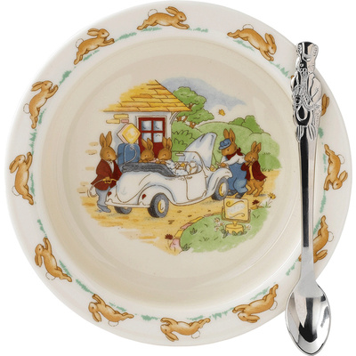 皇家道尔顿儿童餐碗勺子餐具