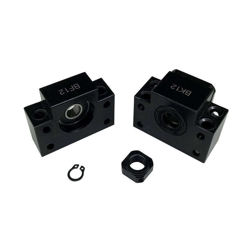 滚珠丝杆支撑座BK/BF10 12 15 17 20 25 30 国产 丝杠轴承座 固定