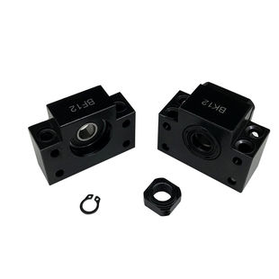 滚珠丝杆支撑座BK/BF10 12 15 17 20 25 30 国产 丝杠轴承座 固定