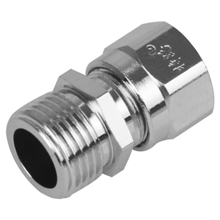 燃气管格林头转接头螺口转插口转换器4分转插口转换接头燃气配件