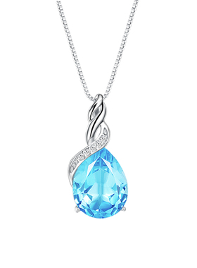 七夕礼物天然托帕石