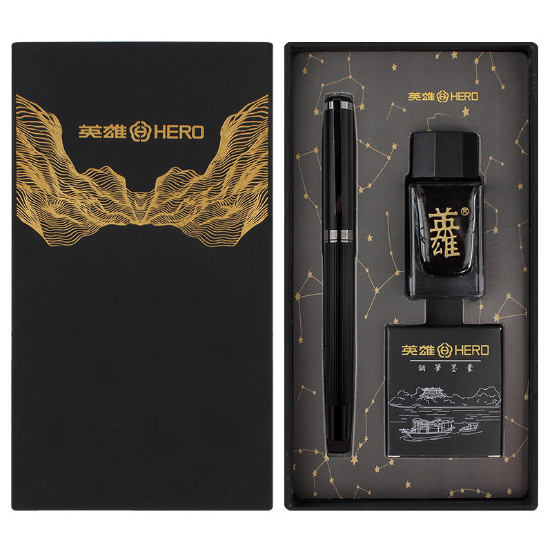 hero英雄官方旗舰店练字专用钢笔