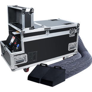 水雾机舞台婚庆3000W大功率薄雾机酒吧气氛道具双管干冰地烟雾机