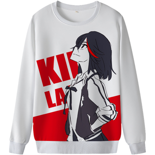 KILLLAKILL斩服少女缠流子卫衣鬼龙院月cos服定制动漫痛衣二次元