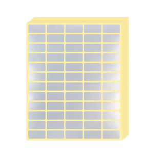 标签贴纸手写防水防油撕家用厨房冰箱收纳调料分类化妆品日期小记号码便签定制姓名写字可自粘亚银哑银不干胶