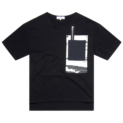 奢侈品圆领oversize纯棉短袖T恤