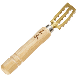 正本日本进口黄铜鱼鳞刮鳞器杀鱼专用刀去打鱼鳞刨家用刮鳞器工具