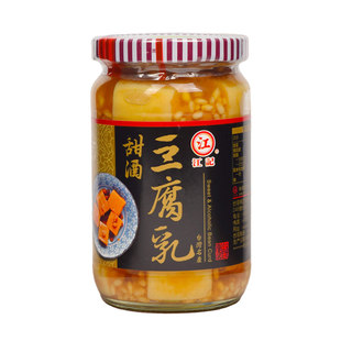正宗台湾原装江记甜酒豆腐乳米豆下饭酱菜梅子辣豆瓣红曲酒酿腐乳