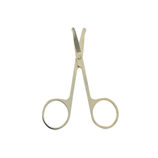 修眉剪刀美容剪小剪刀剪眉毛的小剪刀剪鼻毛弯剪刀睫毛弯头小剪子