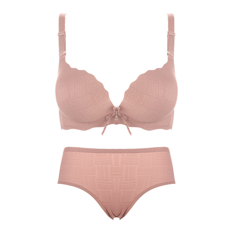 内衣女小胸聚拢调整型无钢圈胸罩收副乳防下垂无痕文胸显大bra夏