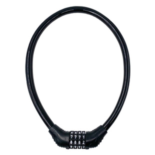 自行车锁山地车密码锁电动电瓶车头盔锁防盗锁童车环形锁单车车锁