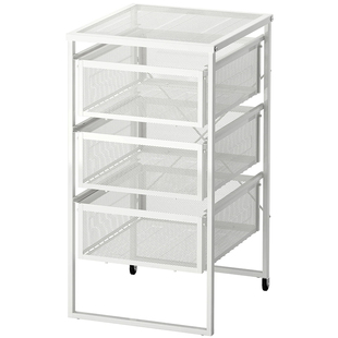 列纳特 抽屉柜办公文件柜家居卧室收纳柜白IKEA宜家正品国内代购