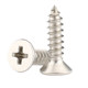 304 stainless steel countersunk head self-tapping screw flat head screw