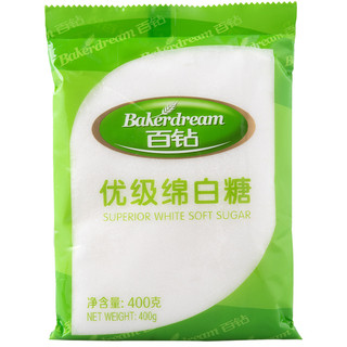 安琪百钻绵白糖白砂糖家用细砂糖装袋烘焙原料厨房调味品食用白糖