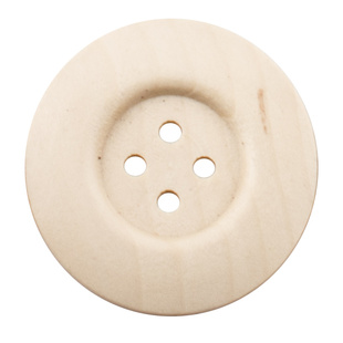 超大号木头扣高档百搭毛衣风衣大衣装饰圆形40MM手工装饰纽扣扣子