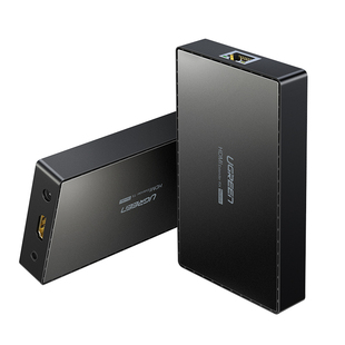 绿联hdmi延长器单网络网线传输40/70米支持EDID转网口hdbaset传输杜比声道4K高清视频rj45转换信号增强放大器