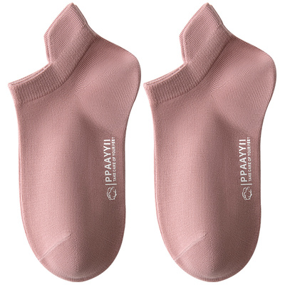 100%棉不掉跟女士短袜