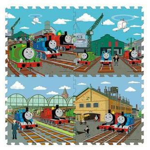 富利时迪士尼泡沫拼接地垫板卡通爬行垫婴儿童爬爬垫无甲醛60x60