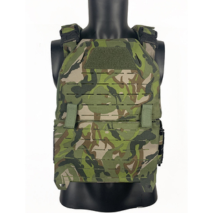 QCMS子系统基础大五叶战术背心BPC激光切割轻量化可变型胸挂肚兜