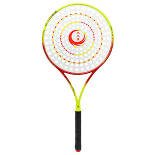 国柔新款祥云小红帽款碳素太极柔力球拍套装正品配168孔水晶拍面