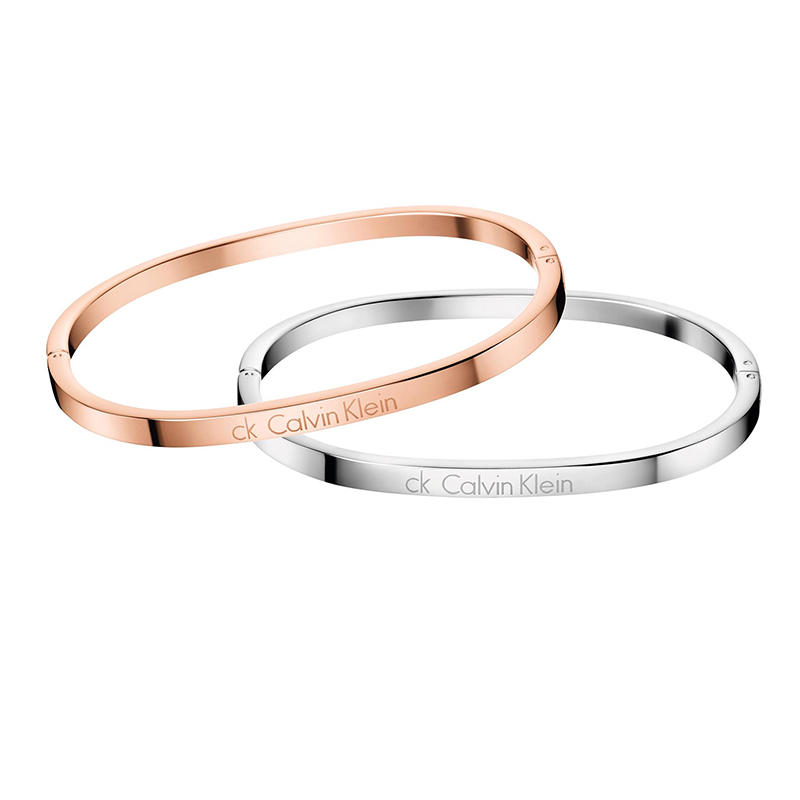 BANGLE - 2017 CALVIN KLEIN HOOK KJ06MD0001 - CK情侣窄版手镯