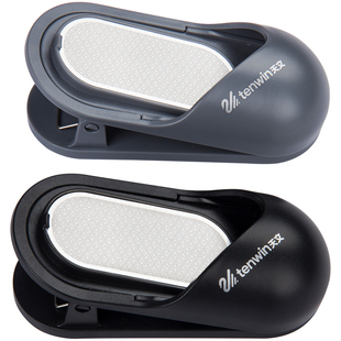 天文铅笔磨铅器炭条炭笔笔尖双面砂纸打磨器绘画笔尖调节素描画板夹两用磨笔砂纸板美术生多功能削铅笔磨笔器