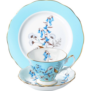 Royal Albert皇家阿尔伯特百年系列骨瓷咖啡杯碟三件套英式红茶杯