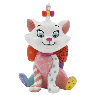 【Britto系列】enesco迷你玛丽猫手办迪士尼猫儿历险记周边摆件