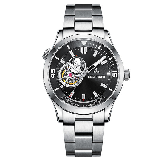 Genuine men's fully automatic mechanical waterproof watch