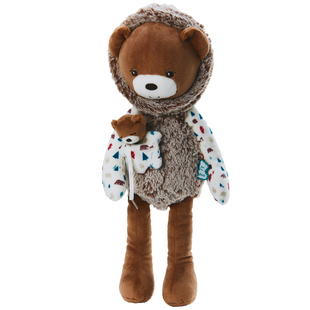 Kaloo毛绒玩偶宝宝安抚玩偶婴儿玩具陪睡泰迪熊毛绒公仔娃娃浣熊