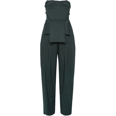 vol.20复古风暗绿胸衣型设计长裤