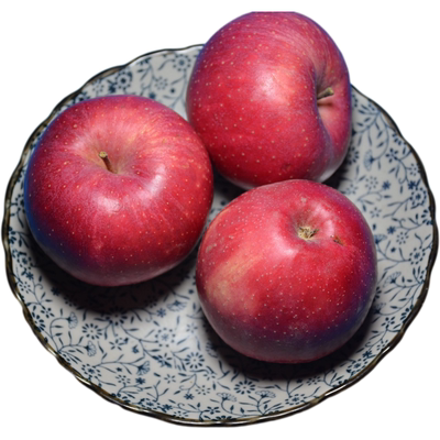 秦冠苹果粉面纯甜个头大水分足