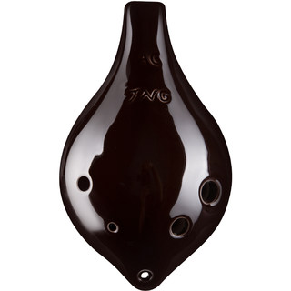 TNG陶笛6孔熏烧初学送教材中音ac调专业六孔入门学生儿童乐器陶瓷