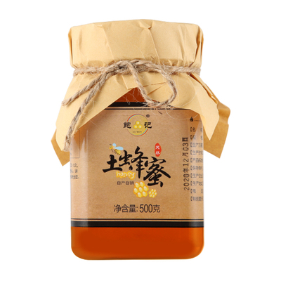 鲍记正宗野生500g纯正天然土蜂蜜
