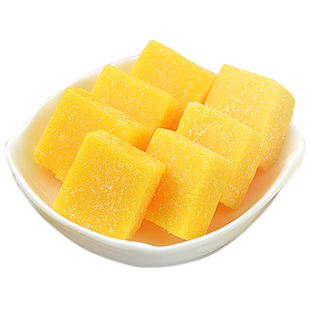 正英芒果味软糖500g结婚婚庆喜糖散装小零食水果味芒果糖果