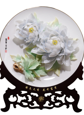 客厅古典中国风陶瓷礼品小摆件