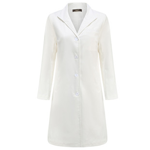 白大褂长袖医生服夏季美容院美容师工作服女整形医院医师职业装