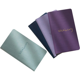 随身英语背单词本记忆本 日语韩语四级六级考研大学生本子笔记本小学生厚初中生英文词汇大本记单词英语本