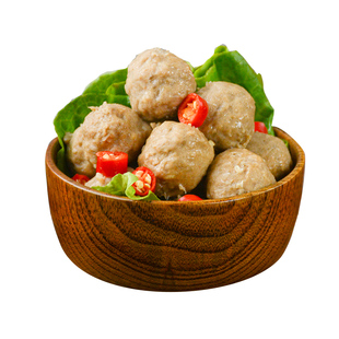 百洋手打牛筋丸火锅食材正宗潮汕牛肉丸汕头潮州纯手工烧烤关东煮