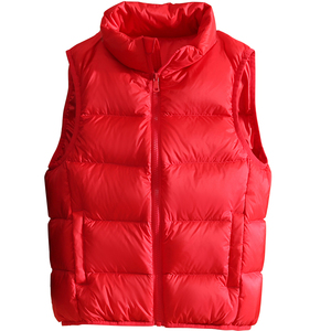 雅鹿2024儿童羽绒马甲外穿男童女童中大童冬季加厚羽绒服背心坎肩